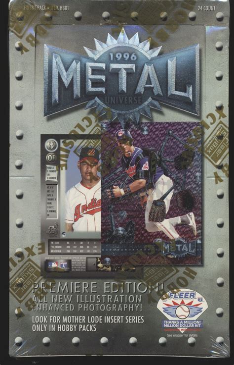 1996 metal universe box sale|24 results for 1996 metal universe box .